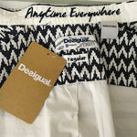 Desigual Parches Colorful White Color Shirt