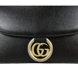 Gucci Women's GG Interlocking Flap Crossbody Bag