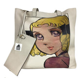 Gucci Women’s Tote Bag & Pouch Print Beauty Girl Candy