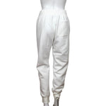 YJGLAM Women's Imagen Desing Jogger Pants Size S White Color