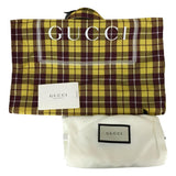 Gucci Women’s Tote Bag Signature Gucci Logo Print Multicolor Sz M