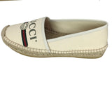 Gucci Women's Espadrilles Shoes Sylvie Web Stripes Print Logo Monogram