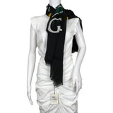 Gucci Women's Modal Silk Coco Capitan Logo Square Scarf Shawl