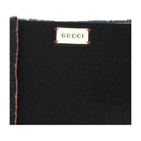 Gucci Women's Scarf Embellished Red & Dark Blue Detail Monogram GG Pink