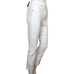 Veronica Beard Women Carly Kick Flare Pants White Color Casual Size 27