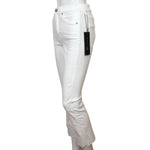 Veronica Beard Women Carly Kick Flare Pants White Color Casual Size 27