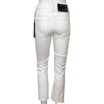 Veronica Beard Women Carly Kick Flare Pants White Color Casual Size 27