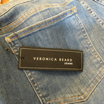 Veronica Beard Women Carly Kick Flare High Rise Jean Denim Color Sz 30/10