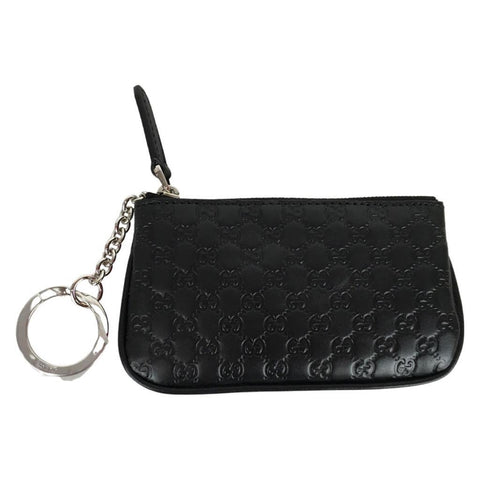 Gucci Women’s Card Holder & Key Chain Microguccisima GG