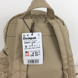 Desigual Woman Backpack Letters Details Multicolor Sz S Casual