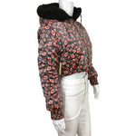 BLANKNYC Women’s Jacket Floral Cropped Bomber Sz S