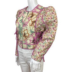 BLANKNYC Women’s Floral Quilted Jackets Multicolor Sz S