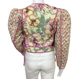 BLANKNYC Women’s Floral Quilted Jackets Multicolor Sz S