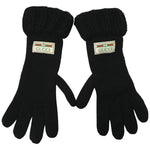 Gucci Women's Woven Gloves Decorated With Logo