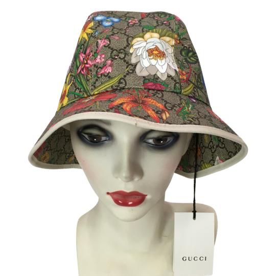 Gucci Women's Bucket Hats Monogram GG Floral Print – YJGLAM