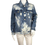 BLANKNYC Women’s Jacket Jeans Faded Effect Blue Color Sz S