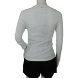 Versace Women’s Sweatshirts Knitted Maglia Donna White Color Sz 42