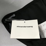 Alexanderwang Women's Safari Short In Cotton Tailoring Black Color Sz 4, 6