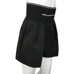 Alexanderwang Women's Safari Short In Cotton Tailoring Black Color Sz 4, 6