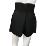 Alexanderwang Women's Safari Short In Cotton Tailoring Black Color Sz 4, 6