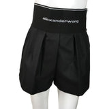 Alexanderwang Women's Safari Short In Cotton Tailoring Black Color Sz 4, 6